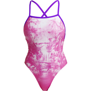Maillot de Bain 1 Pièce FUNKITA STRAPPED IN PERFECT PARADISE Femme Rose/Violet 2020 FUNKITA Probikeshop 0